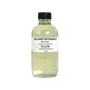 Island Getaway (Women) Body Oil 4 oz Fragrance All Natural Scent